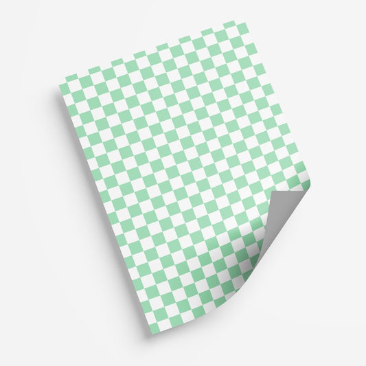 Green Checkered - My Print Pal
